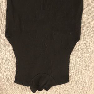 Zara black shirt sleeveless high neck